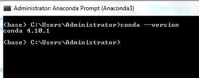 Anaconda command prompt
